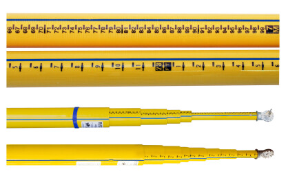 BLUE STRIPE Measuring Sticks