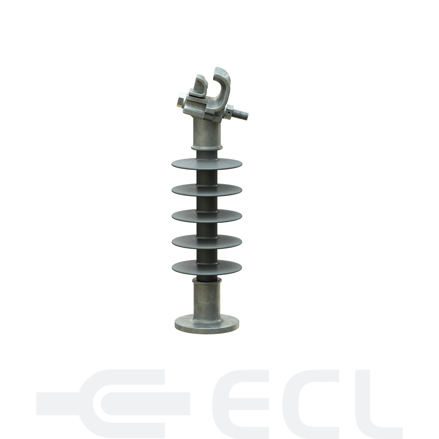 Polymer Line Post Insulators 15kV 46kV Universal Trunnion