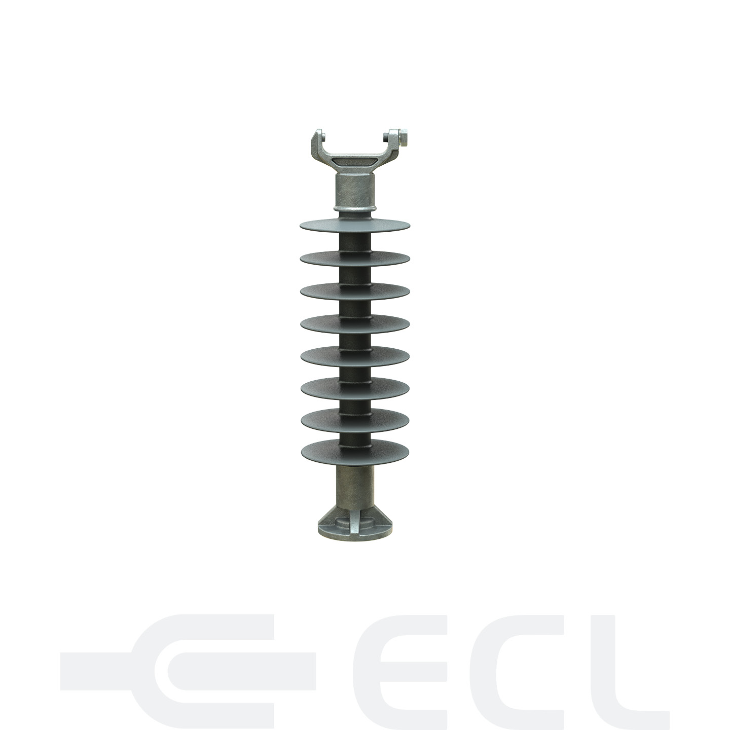 Polymer Line Post Insulators 15kV 46kV Vertical Trunnion