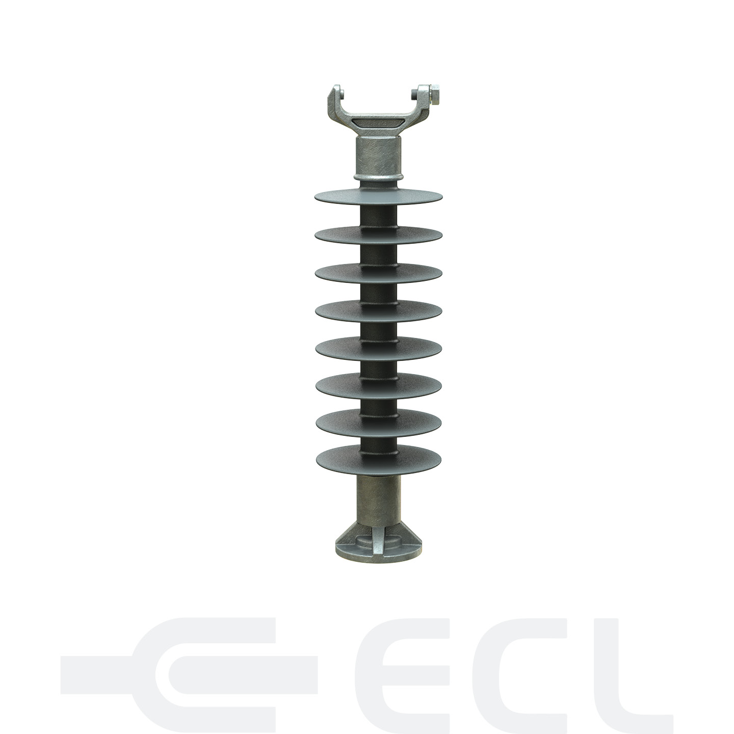 Polymer Line Post Insulators 46kV 69kV Vertical Trunnion