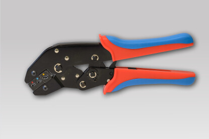 Ratchet Crimp Tool for pre insultated terminals and connectors v2