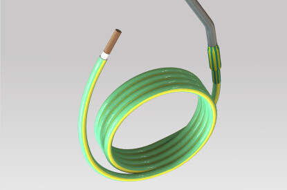 TerraConn Earthing Bare Tail v2
