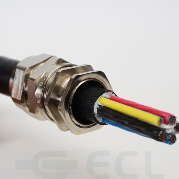 CW Armoured Cable Glands Stainless Steel insitu