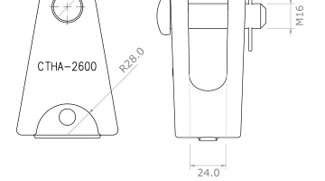 Clevis Thimbles 3CTHA 2600 dimensions v2
