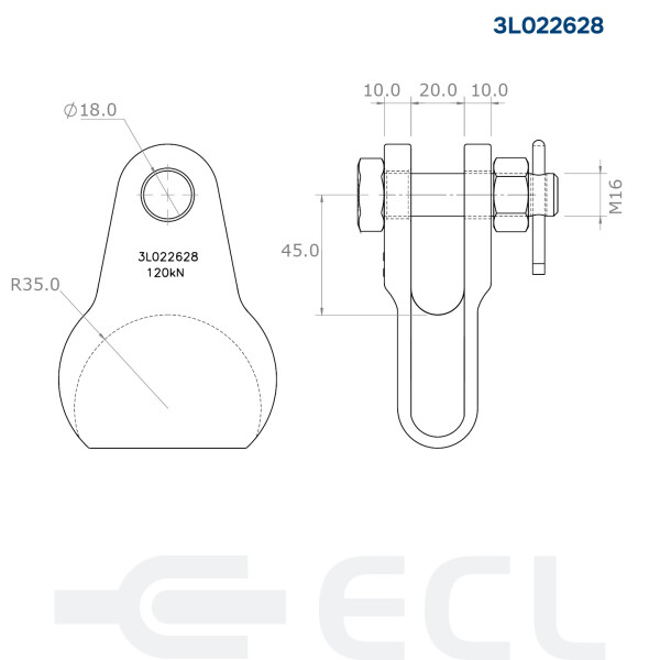 Clevis Thimbles 3L022628 dimensions v2