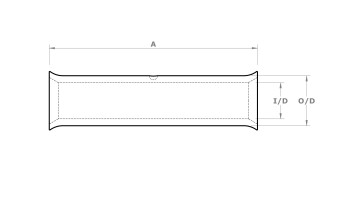 Copper Crimp Links Bellmouth dimensions