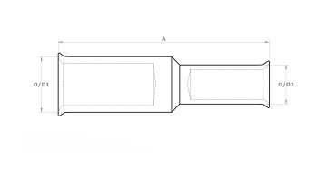 Copper Reducing Links Bellmouth dimensions
