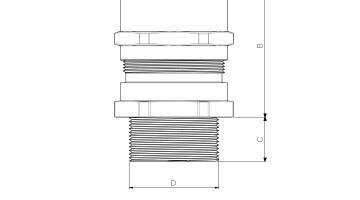 EMC VSD Cable Glands IECEx Rated dimensions